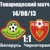 Беларусь - Черногория 1-1 Беларусь - Черногория 1-1