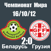 Беларусь - Грузия 2-0 Беларусь - Грузия 2-0